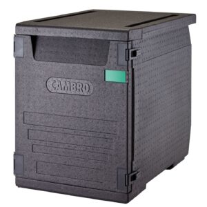 Soojusisolatsioonkonteiner Cam GoBox frontaalse laadimisega, 600x400 mm konteineritele, 9 integreeritud juhikuga, Cambro, 126L, 770x540x(H)687mm