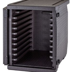 Soojusisolatsioonkonteiner Cam GoBox frontaalse laadimisega, 600x400 mm konteineritele, 9 integreeritud juhikuga, Cambro, 126L, 770x540x(H)687mm
