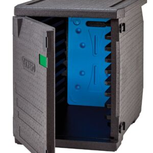 Soojusisolatsioonkonteiner Cam GoBox frontaalse laadimisega, 600x400 mm konteineritele, 9 integreeritud juhikuga, Cambro, 126L, 770x540x(H)687mm