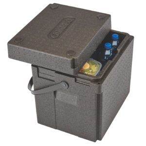 Soojusisolatsioonkonteiner Cam GoBox jookidele, ülemine laadimine, õlarihmaga, 35 l, Cambro, 35L, 420x335x(H)420mm