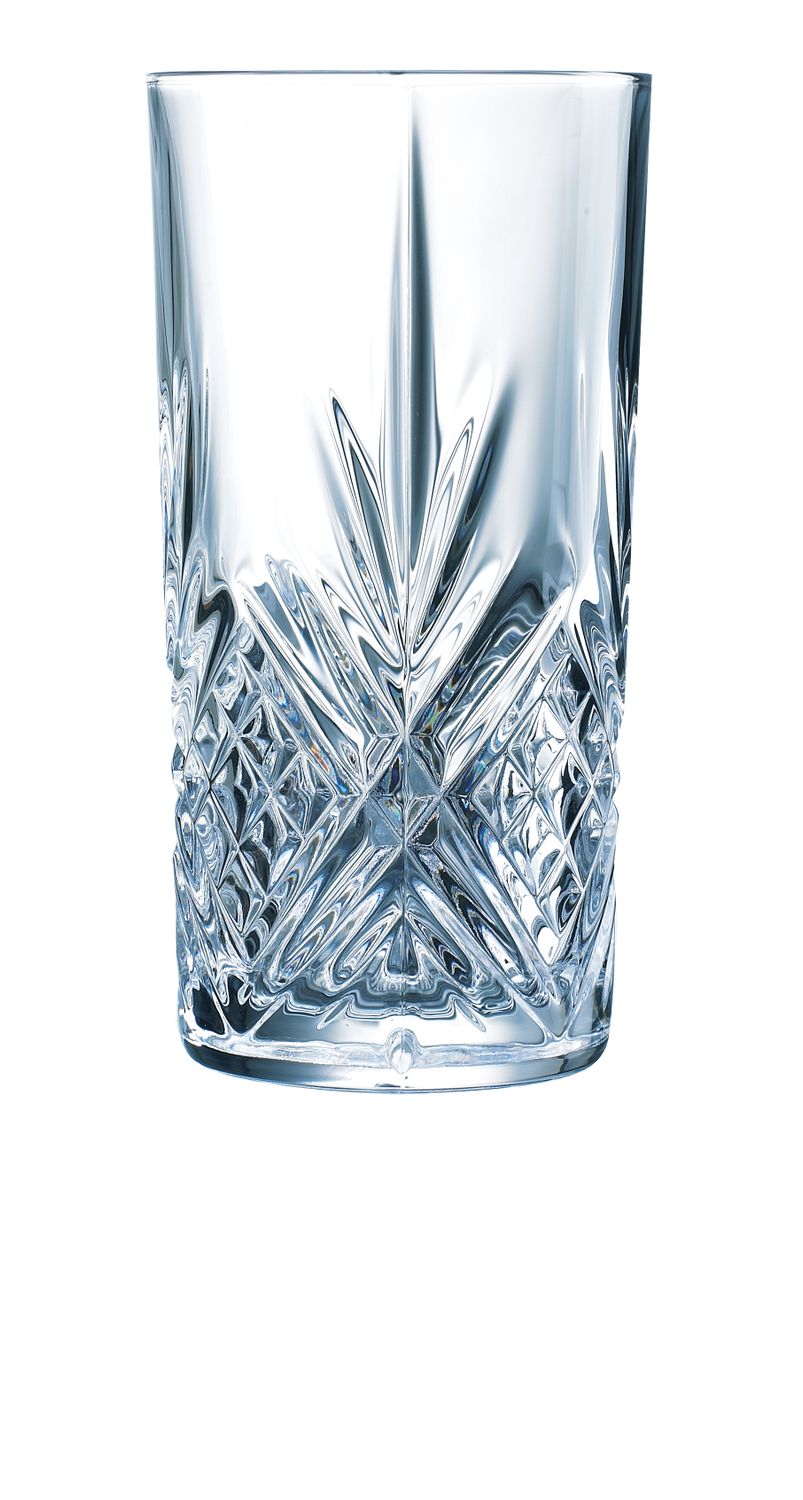 Broadway kõrge klaas, Arcoroc, 280 ml, 0,28L, 6 tk., ⌀67.5x(H)134mm