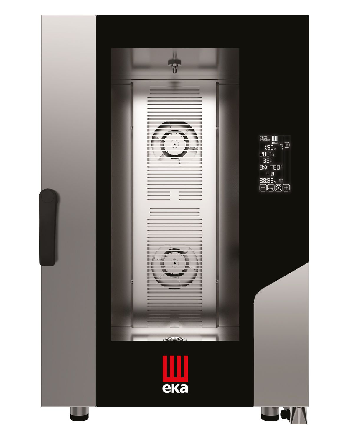 Konvektsioon-auruahi Millennial Black Mask Gastro, 11 × GN 1/1 – elektroonilise juhtimisega, elektriline, Tecnoeka, 400V/15400W, 730x849x(H)1130mm