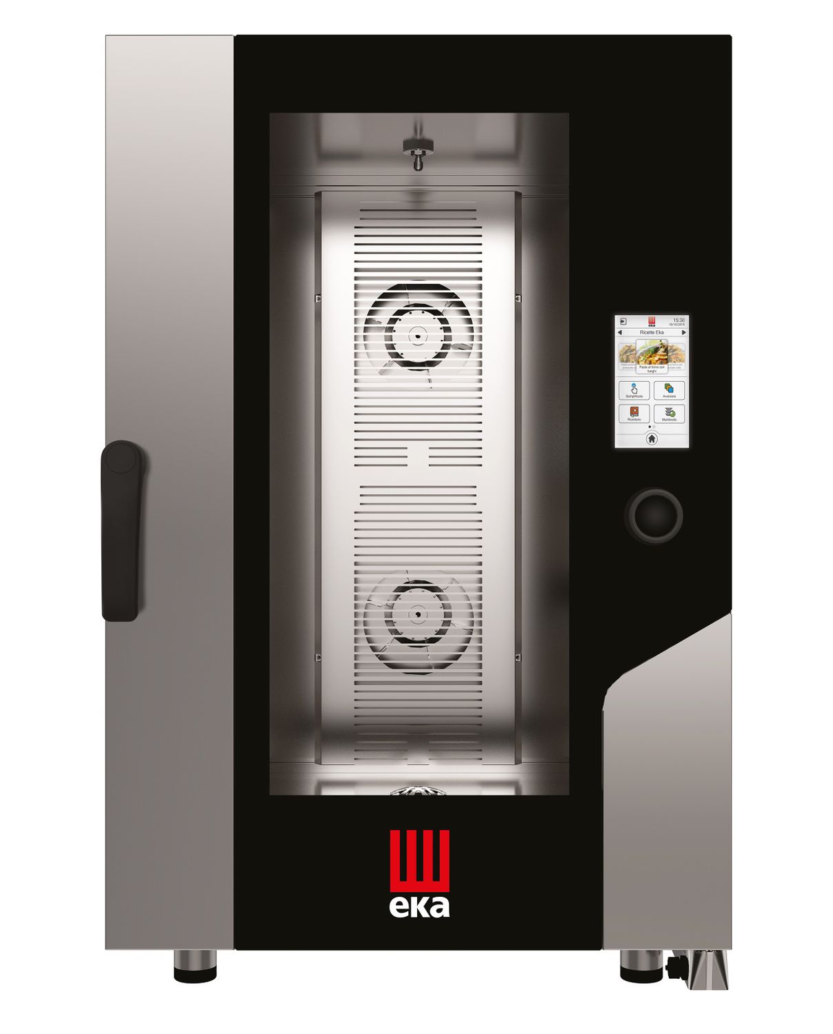 Konvektsioon-auruahi Millennial Touch Screen Gastro automaatse pesemissüsteemiga, 11 × GN 1/1 – elektroonilise juhtimisega, elektriline, Tecnoeka, 400V/15400W, 730x849x(H)1130mm