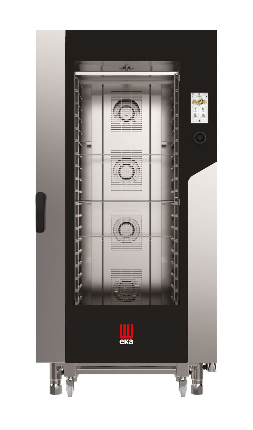 Konvektsioon-auruahi Millennial Touch Screen Gastro automaatse pesemissüsteemiga, 20 × GN 1/1 – elektroonilise juhtimisega, elektriline, Tecnoeka, 400V/31000W, 930x1035x(H)1900mm