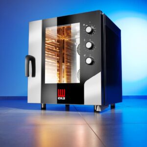 Konvektsioon-auruahi Millennial Smart Gastro 7 × GN 1/1 - elektromehaaniliselt juhitav, elektriline, Tecnoeka, Millennial Smart, 400V/10400W, 730x855x(H)850mm