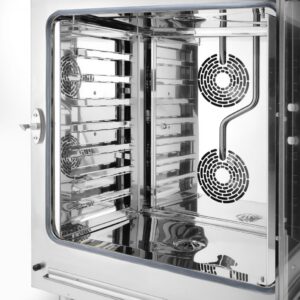 Konvektsioon-auruahi Millennial Smart Gastro 7 × GN 1/1 - elektromehaaniliselt juhitav, elektriline, Tecnoeka, Millennial Smart, 400V/10400W, 730x855x(H)850mm