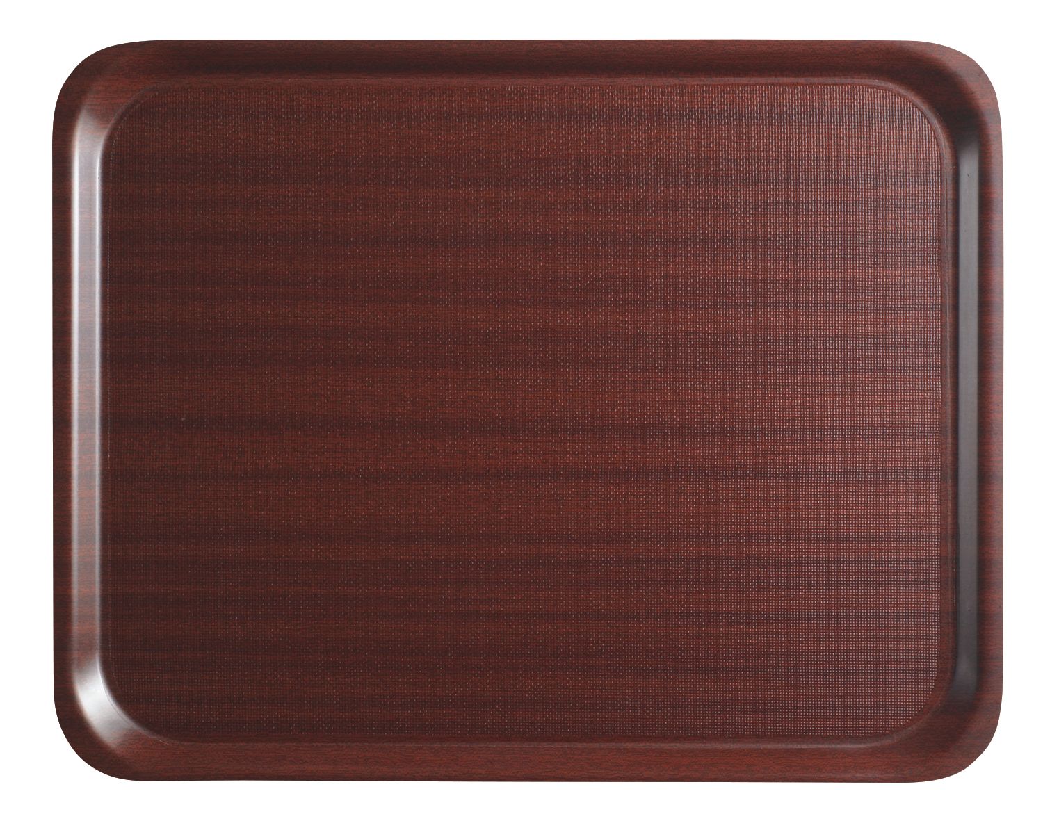 Serveerimiskandik Mykonos, täisnurkne, libisemiskindel, mahagon, Cambro, 430x610mm