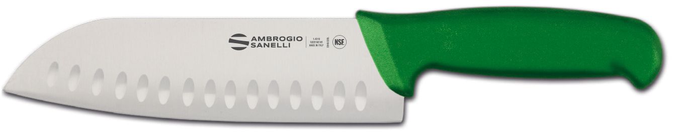Supra Colore Santoku nuga, Ambrogio Sanelli, Grantoni serv, (L)310mm