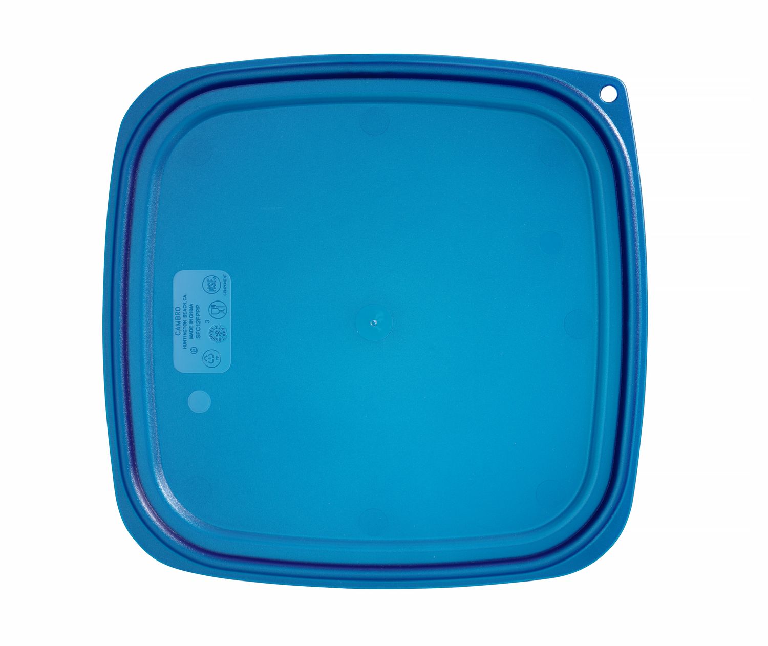 CamSquares Fresh Pro konteineri kaas, Cambro, 11,4 l, 17,2 l ja 20,8 l mahutite puhul, 289x289x(H)19mm
