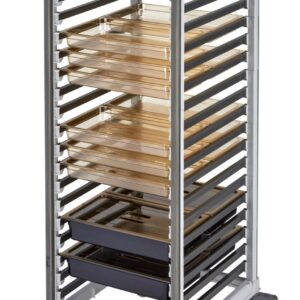 Camshelving konteinerikäru, 18x GN2/1, Cambro, 835x645x(H)171mm