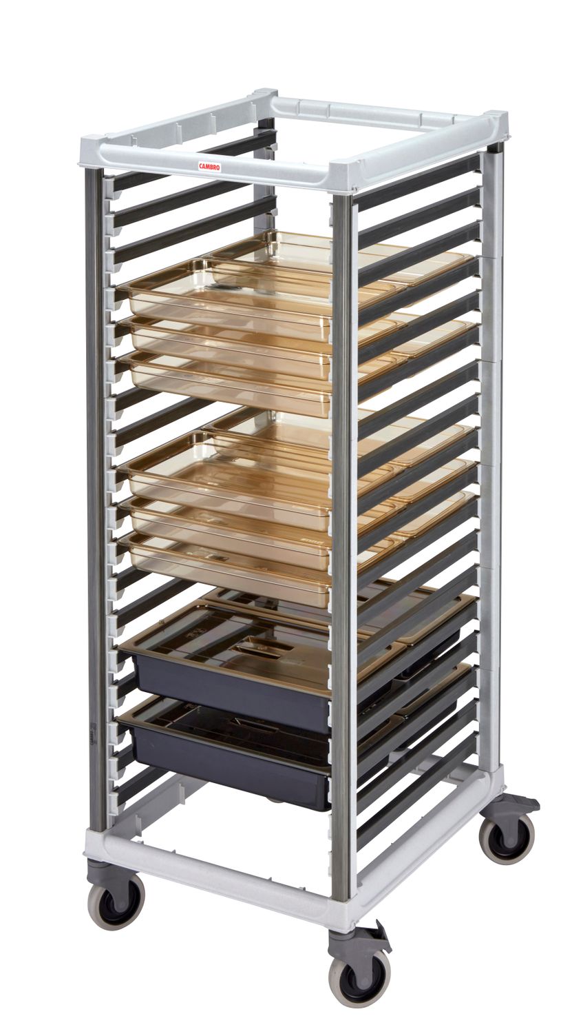 Camshelving konteinerikäru, 18x GN2/1, Cambro, 835x645x(H)171mm