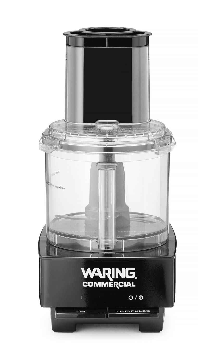 LiquiLock® süsteemiga toiduprotsessor, Waring, 3,3L, Must, 230V/600W, 257x292x(H)406mm