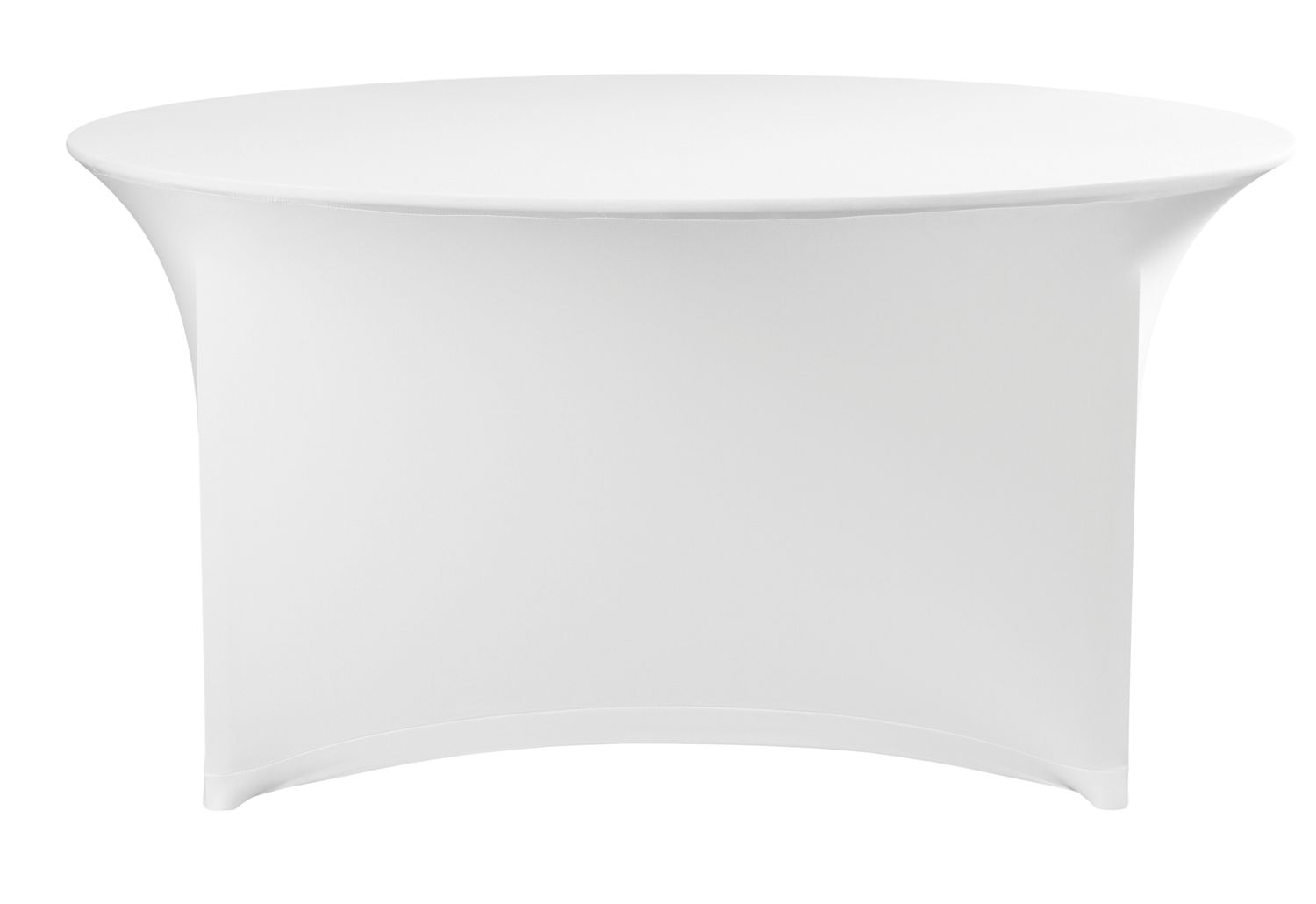 Lauakate, ümmargune, HENDI, Kitchen Line, 810996, Valge, ⌀1500x(H)760mm