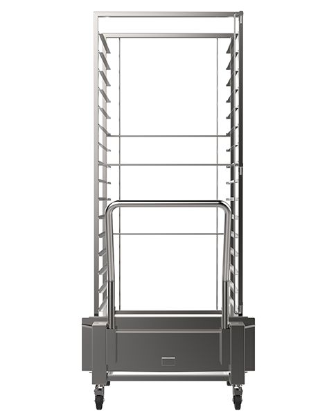 Täiendav sisseveokäru Tecnoeka Millennial 16x 600x400 ahjudele, Tecnoeka, 740x560x(H)1704mm