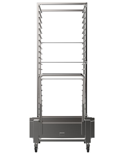 Täiendav sisseveokäru Tecnoeka Millennial 20 x GN 1/1 ahjudele, Tecnoeka, GN 1/1, 660x560x(H)1704mm