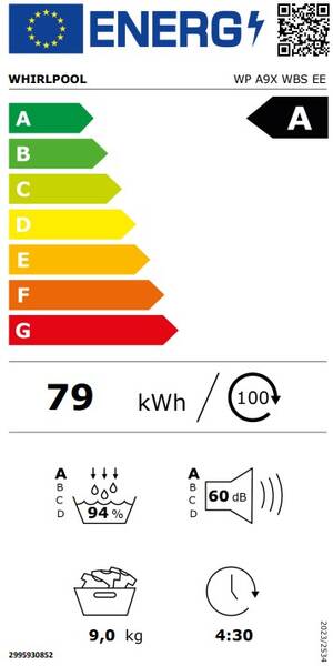 Tumble dryer Whirlpool WPA9XWBSEE - Image 6