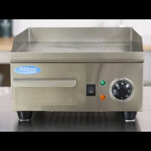 Griddle - Smooth - 36cm - incl Drip Tray