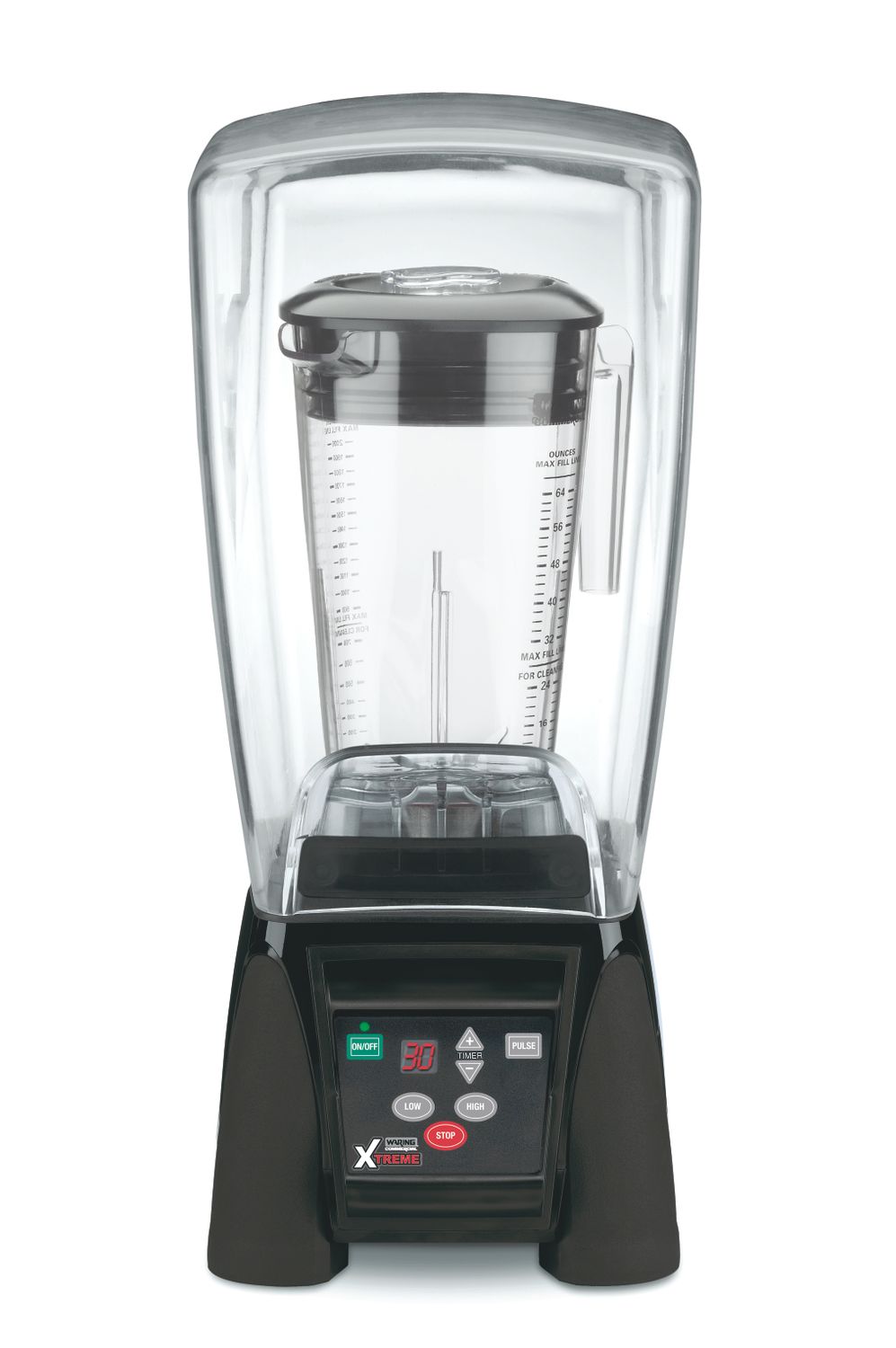 Baari blender XTREME koos mürakattega, Waring, 1,9L, Must, 230V/1560W, 216x235x(H)470mm