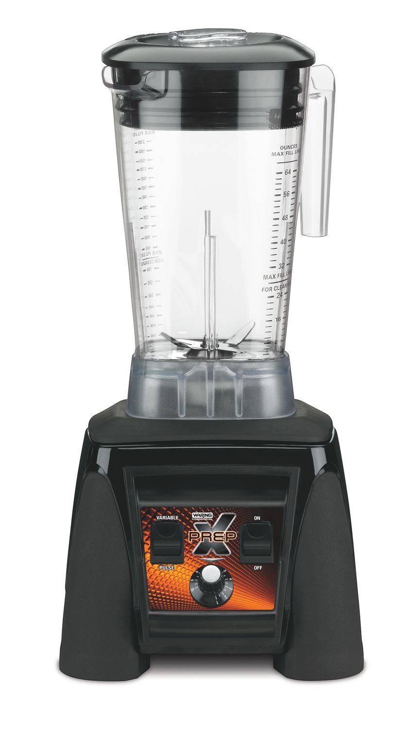 Baarisegisti X-PREP, Waring, 1,9L, Must, 230V/1560W, 216x235x(H)470mm