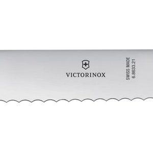 Bread knife, Victorinox, Black, (L)340mm