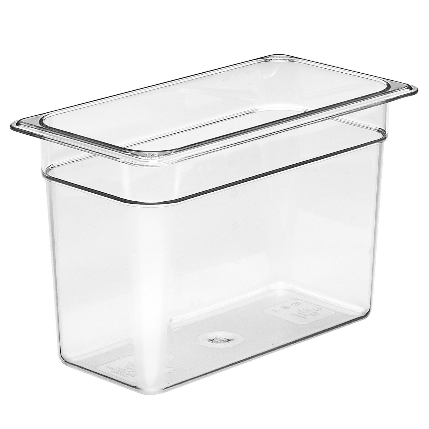 Polükarbonaadist konteiner Camwear GN 1/3, Cambro, GN 1/3, 6,9L, 325x176x(H)200mm