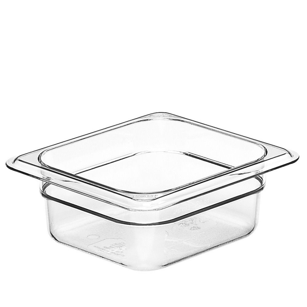 Polükarbonaadist konteiner Camwear GN 1/6, Cambro, GN 1/6, 1L, 162x176x(H)65mm