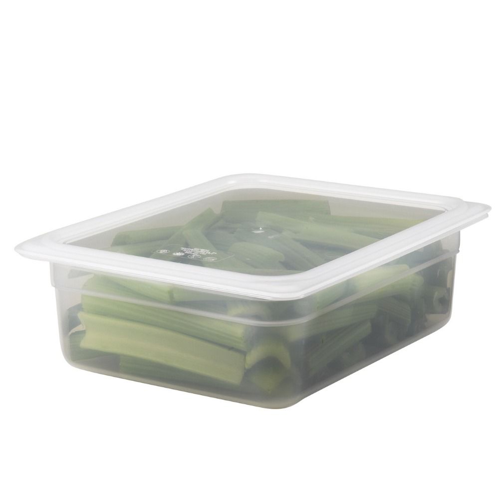 Camwear kaas vaid Camwear sarja GN konteineritele läbipaistvast polüpropüleenist, Cambro, GN 1/2, 325xx(H)mm
