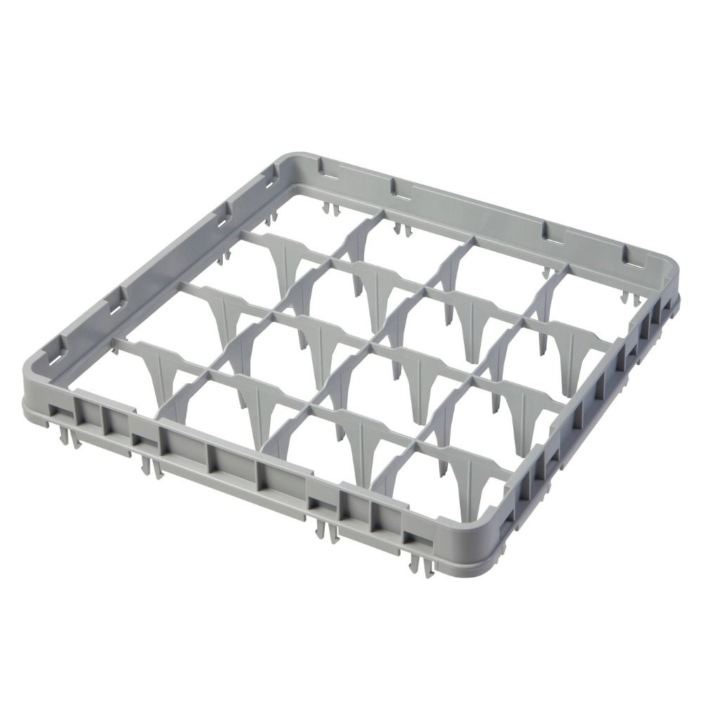 Korvide jätk full drop 500 x 500 mm, hall, nudel E1, Cambro, Helehall, 499x499x(H)51mm