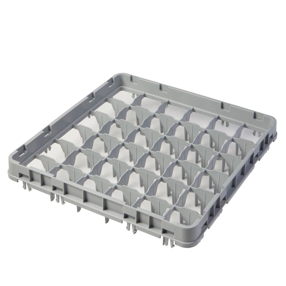 Korvide jätk full drop 500 x 500 mm, hall, nudel E1, Cambro, Helehall, 499x499x(H)51mm