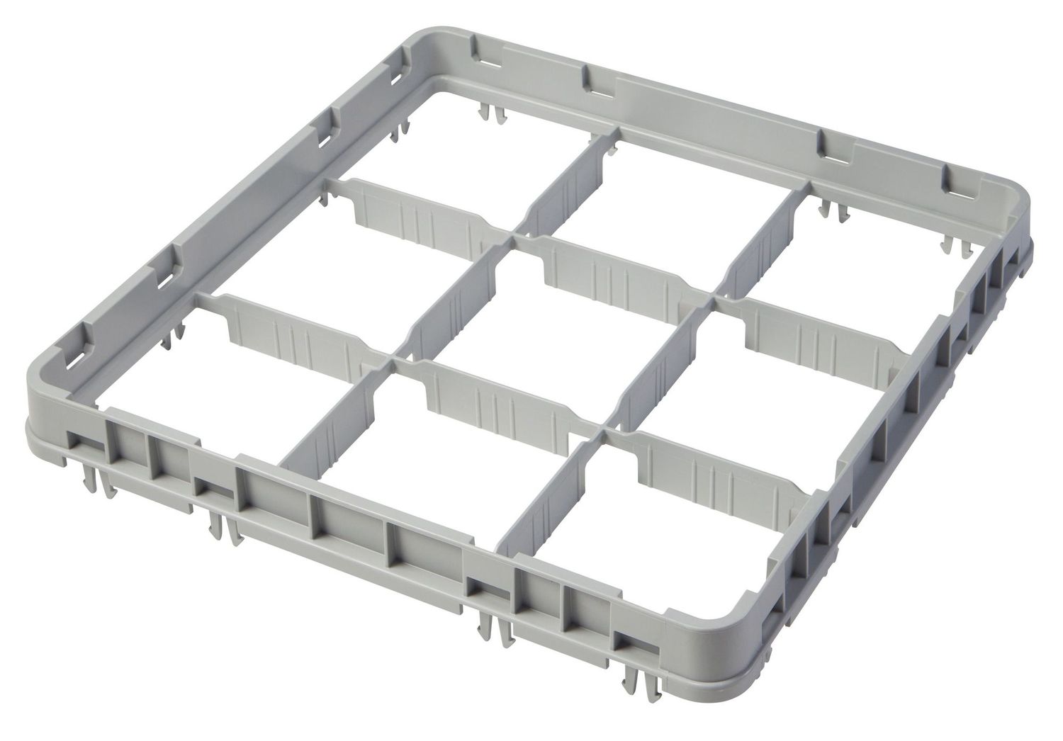 Korvide jätk half drop 500 x 500 mm, hall, mudel E2, Cambro, Helehall, 499x499x(H)51mm