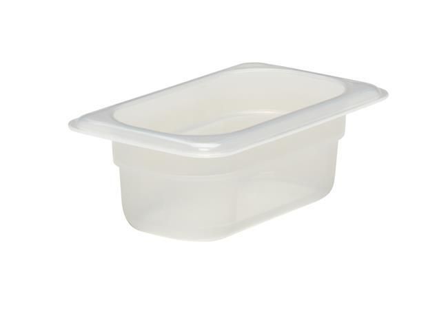 Läbipaistvast polüpropüleenist konteiner GN 1/9, Cambro, GN 1/9, 0,57L, 108x176x(H)65mm