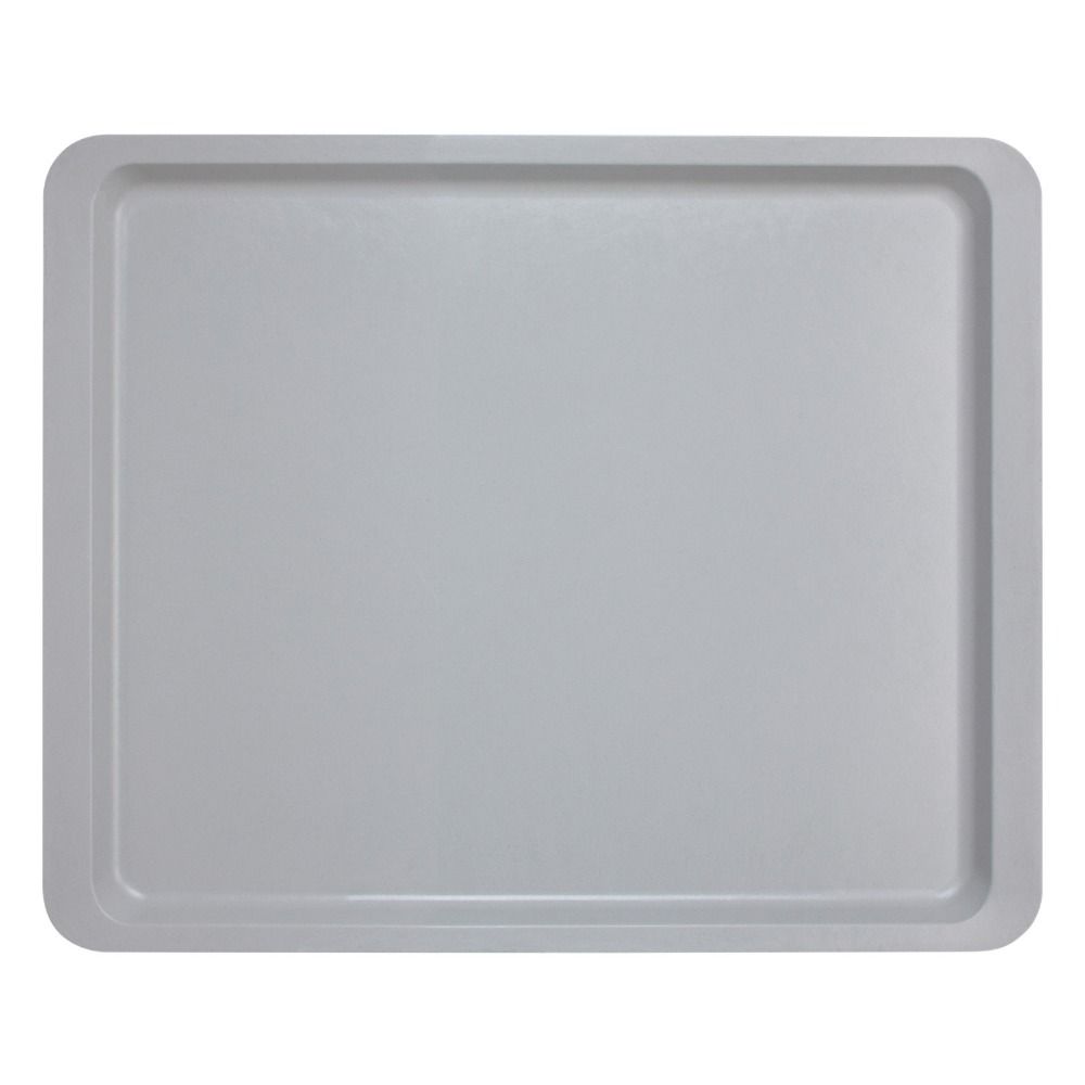 Versa polüestertaldrik lame profiiliga servadega, Cambro, GN 1/1, Helehall, 325x530x(H)mm