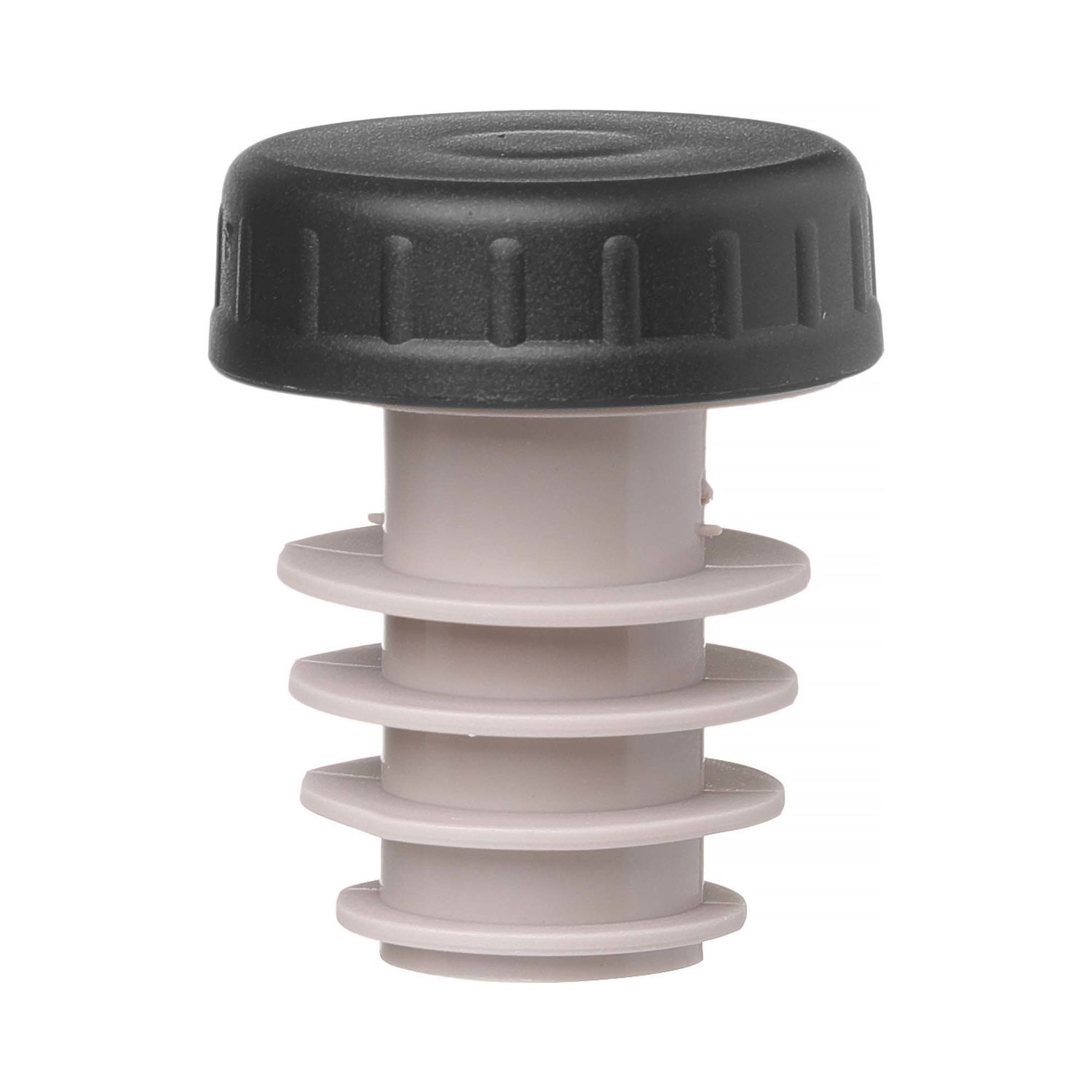 Keermega kork, BarUp, Must, 6 tk., ⌀30x(H)37mm
