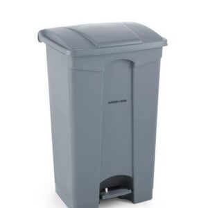 Pedal bin, AmerBox, 87L, Light grey, 500x410x(H)815mm