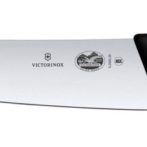 Kitchen knife, wide blade, Victorinox, Black, (L)380mm