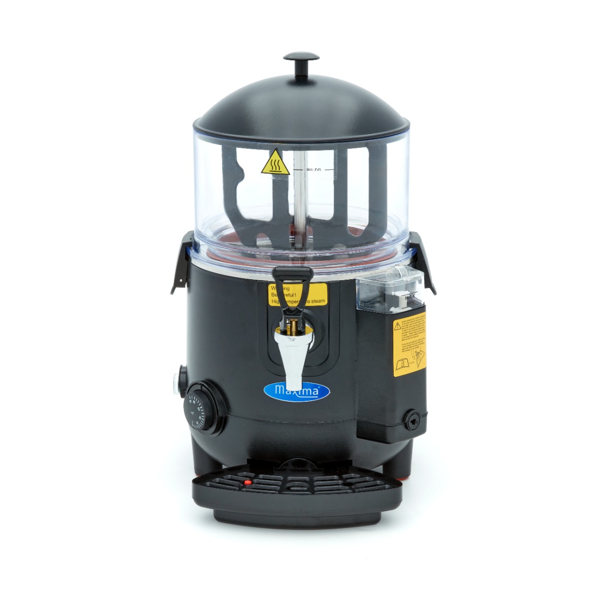 Kuuma šokolaadi dosaator - 5L - must