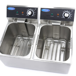 Fritüür 2 x 8L - topeltkorviga fritüür