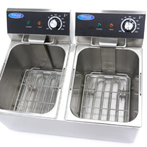 Fritüür 2 x 8L - topeltkorviga fritüür