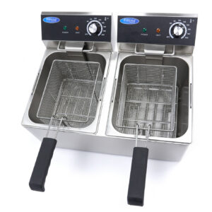 Fritüür 2 x 8L - topeltkorviga fritüür