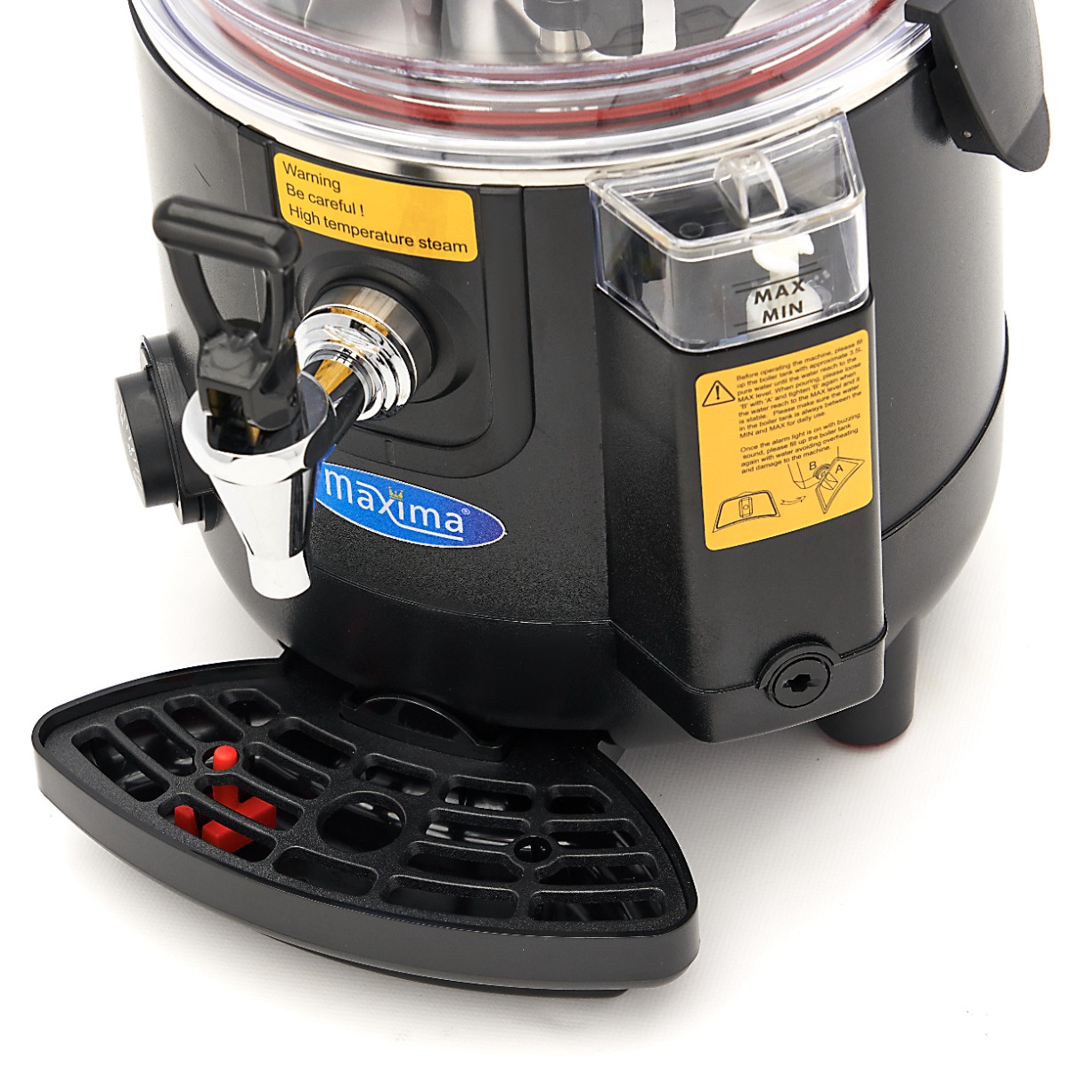 Kuuma šokolaadi dosaator - 5L - must - Image 11
