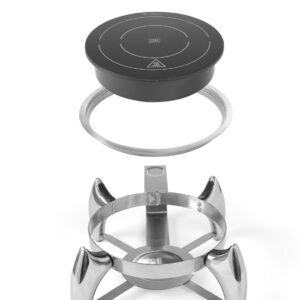 Induktsioon-kuumuti 800W, Fine Dine, Must, 230V/800W, ⌀245x(H)80mm
