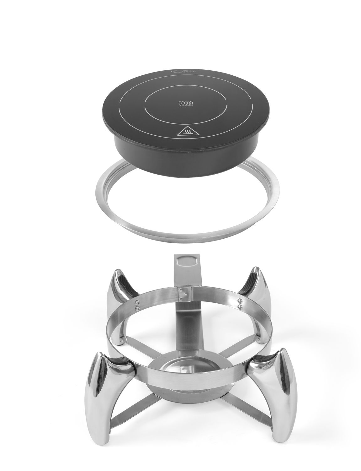 Induktsioon-kuumuti 800W, Fine Dine, Must, 230V/800W, ⌀245x(H)80mm