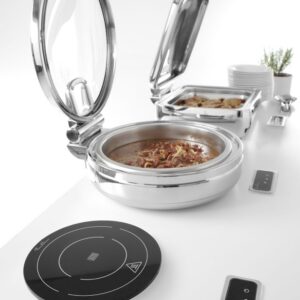 Induktsioon-kuumuti 800W, Fine Dine, Must, 230V/800W, ⌀245x(H)80mm