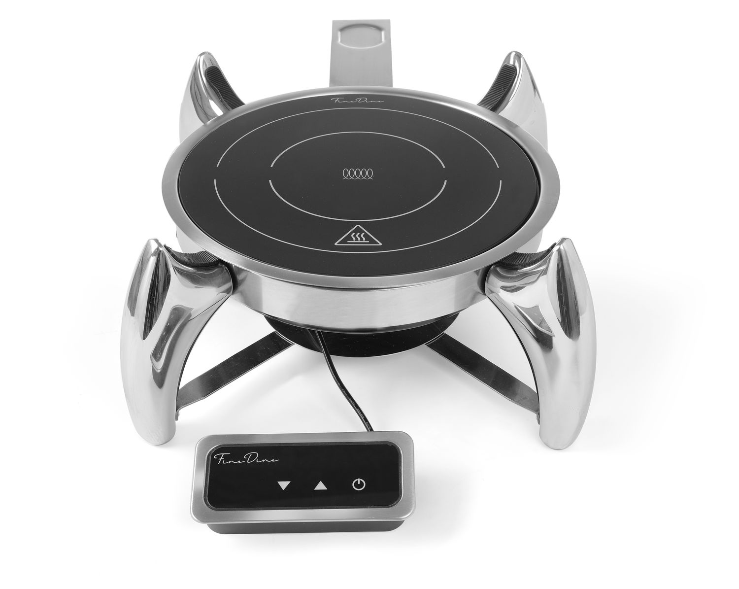 Induktsioon-kuumuti 800W, Fine Dine, Must, 230V/800W, ⌀245x(H)80mm