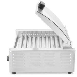 Vorstide rullgrill - 2 energiasäästliku kattega tsooni, HENDI, 230V/980W, 566x527x(H)259mm