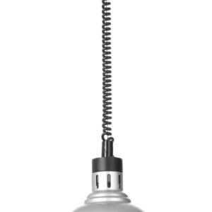 Tõstetav ja langetatav soojalamp, kuplikujuline, HENDI, Hõbedane, 230V/250W, ⌀250x(H)207mm