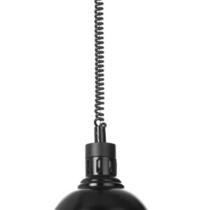Tõstetav ja langetatav soojalamp, kuplikujuline, HENDI, Must, 230V/250W, ⌀250x(H)207mm