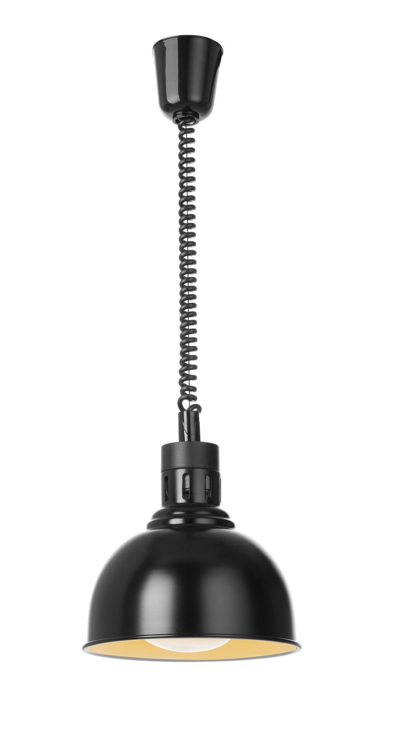 Tõstetav ja langetatav soojalamp, kuplikujuline, HENDI, Must, 230V/250W, ⌀250x(H)207mm