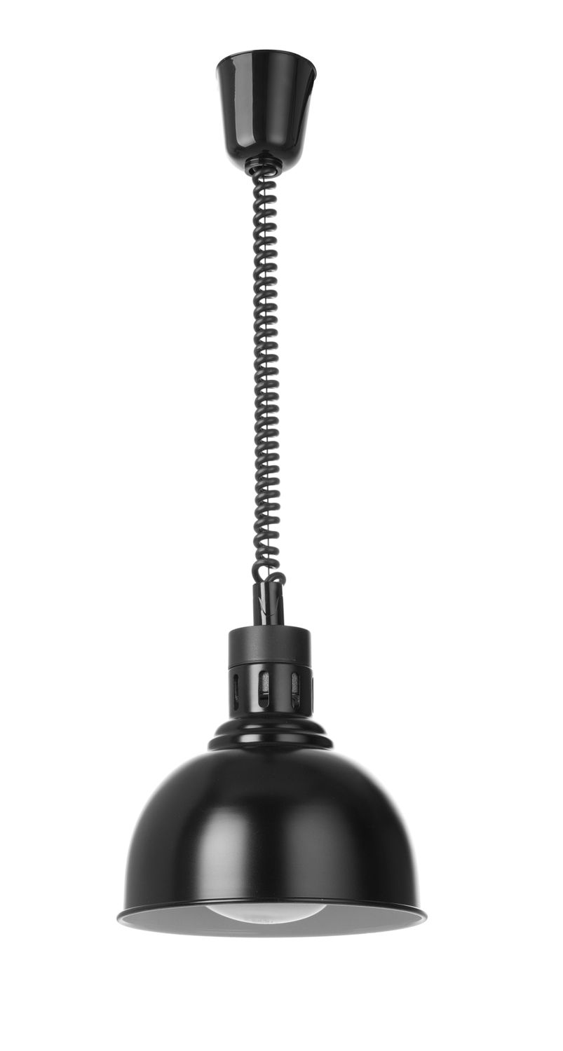 Tõstetav ja langetatav soojalamp, kuplikujuline, HENDI, Must, 230V/250W, ⌀250x(H)207mm