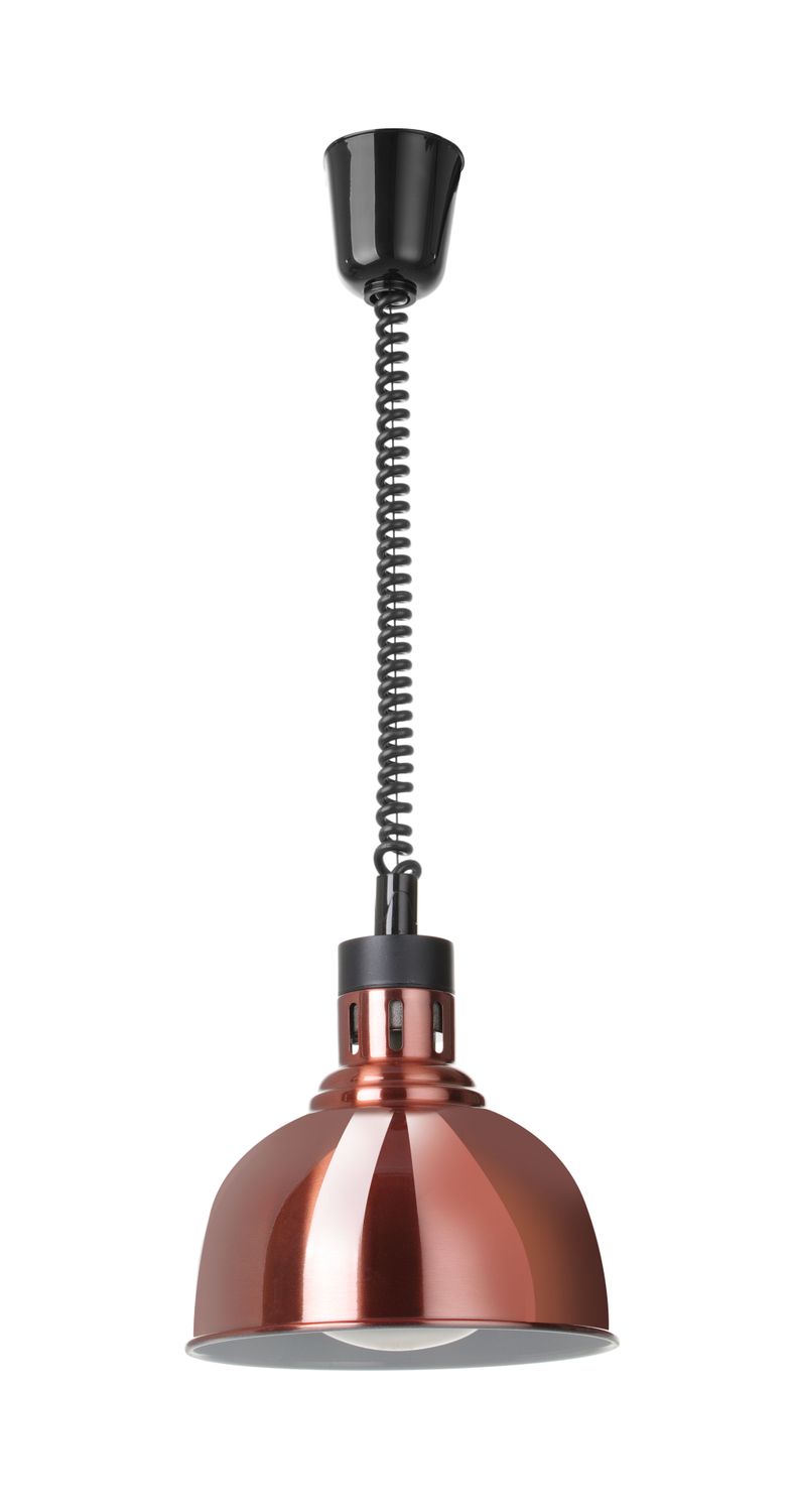 Tõstetav ja langetatav soojalamp, kuplikujuline, HENDI, Vaskne, 230V/250W, ⌀250x(H)207mm